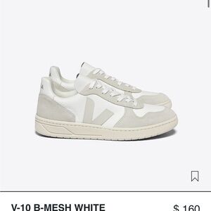 Veja Sneakers in Cream and White